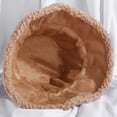 thumbnail image 3 of Travelwant Winter Bucket Hat for Women Warm Fur Faux Plush Bucket Hats Fisherman Cap, 3 of 7