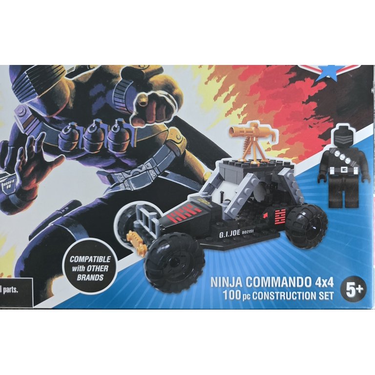 G.I. Joe Ninja Commando 4x4 Construction Set - Walmart.com