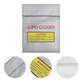 thumbnail image 3 of Heat-Resistant Battery Pouch Fireproof Battery Holder Battery Protective Bag, 3 of 8