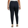thumbnail image 5 of JMS Just My Size by Hanes Women's Plus Size Pull-On Stretch Jeggings, Sizes 0X-4X, Regular and Petite, 5 of 5