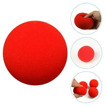 BESTYASH 12Pcs Red Sponge Balls Magician Supply Entertainment Performance Events