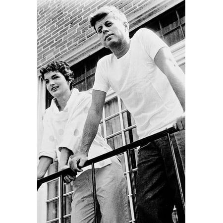 John F Kennedy Jackie Kennedy 24x36 inch poster