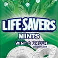thumbnail image 4 of Wrigley Life Savers Mints Wint O Green Hard Candies Wintergreen - Individually Wrapped - 6.25 oz - 1 Bag, 4 of 7