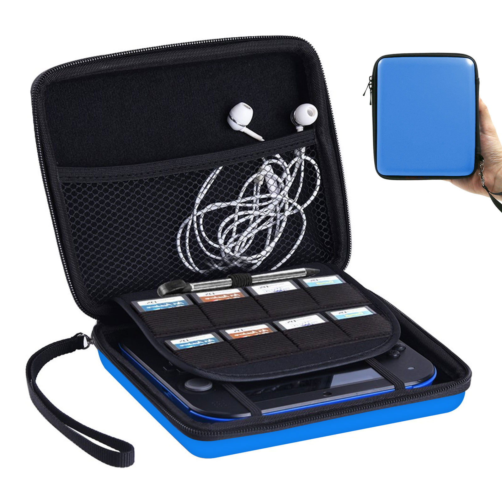 Practical Carrying Travel Bag Headphone Headset Hard Shell Case Storage Box DB 