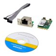 thumbnail image 3 of Tarjeta LAN Ethernet M.2 A+E KEY 2.5G yuxing Tarjeta de red de control industrial Verde, 3 of 5