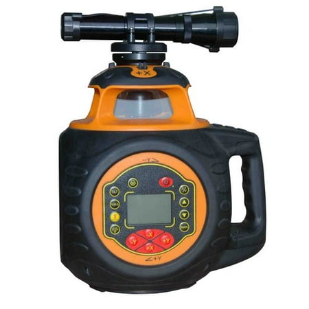 Johnson Level Model 40-6584 Electronic Self-Leveling Dual Grade Horizontal Rotary Laser Kit