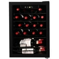 thumbnail image 2 of Hamilton Beach, 22 Bottle, 2.6 Cu. Ft. Wine/Beverage Center, Glass Door, Black, 2 of 3