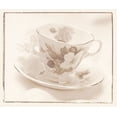 thumbnail image 2 of Unknown 23x20 White Modern Wood Framed Museum Art Print Titled - Tea Time I, 2 of 4