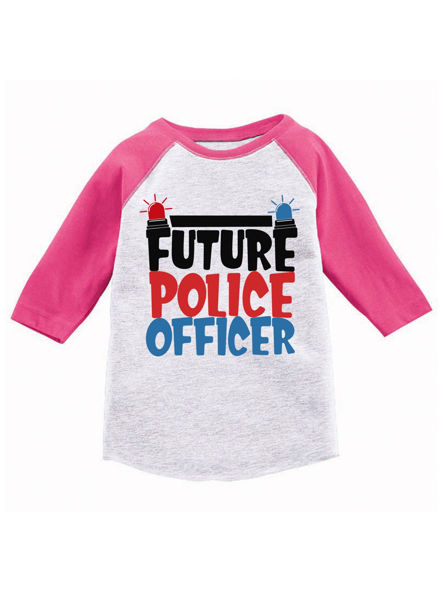Awkward Styles Future Police Officer Toddler Raglan Cute Officer Gifts Funny  Police Baseball Tshirts for Boys Girls Themed Party Outfit Future Job  Jersey Shirts for Kids Birthday Gifts Cop Shirt 