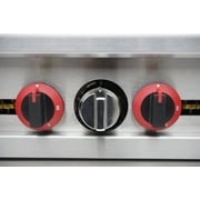 Heavy Duty Commercial 60 6 Burner Gas Range with Oven, Broiler & Griddle