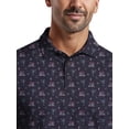 thumbnail image 4 of Ben Hogan Men's & Big Men's Performance Tropical Golf Cart Short Sleeve Polo Shirt, up to 5XL, 4 of 8