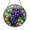 Acrylic 3.5 Inch, variant on Grape Stained Glass Window Suncatcher, Purple Cluster Vineyard Inspired Decor, Kitchen Art Accent, Perfect Gift for Wine Lovers and Mom