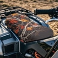 thumbnail image 4 of KUIFORTI Cute Camo ATV Seat Cover Water-Resistant Soft 4-Wheeler Seat Covers ATV Back Seats Powersports Cushion Covers for Sportsman/Rancher/Foreman/Scrambler/Kodiak/Polaris Scrambler, 4 of 7