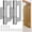 Silver, variant on 2 Pcs Non-Mortise Door Hinges, Self Closing Door Hinges, Stainless Steel Door Hinge, Soft Close Door Hinges with Silent Hydraulic Buffering, Easy to Install with Mounting Screws (2 Pcs, Silver)