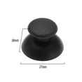 thumbnail image 4 of eMagTech 8 Pcs Joysticks Compatibles avec Manette PS3 Poignée Joystick Capuchon de Remplacement Accessoires de Réparation Noir, 4 of 5