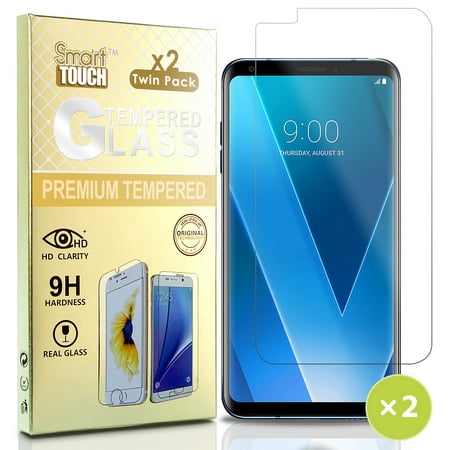 - LG V30 Tempered Glass, 2X CLEAR HARD SCREEN GUARD PROTECTOR CRACK SAVER FOR LG V30/V30 Plus/V30+/V30s/V35