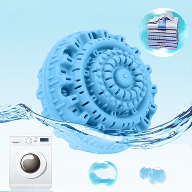 JWshufel Boule Réutilisable d'Épilation pour Lessive pour Machine à Laver Nettoyage Rapide Anti-Enroulement Anti-Peluches Accessoire pour Sécheuse Réduit les Rides Conception Compacte Protège les Vêtements et la Laveuse