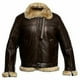 thumbnail image 1 of 2024 Men's Raf Aviator Real Leather Jacket Coat Bomber B3 Sheep Skin Pilot Flying 100% 2023 Hot 2024 New, 1 of 3