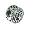 thumbnail image 4 of Authentic Heart Charm, Bow Detail, Heart Pattern, Clear CZ 792146CZ, 4 of 4