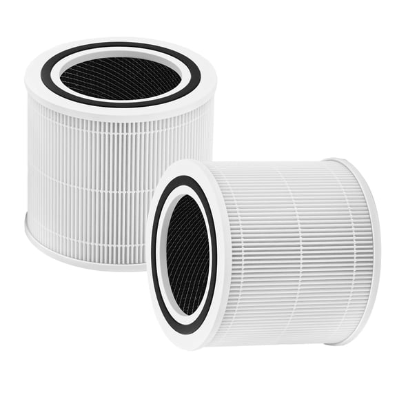 Core 300 Replacement Filter for Levoit Air Purifier Core 300-rf Core 300, 3-in-1 Pre, H13 True HEPA, Activated Carbon Filtration System, Pack of 2