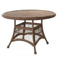 thumbnail image 1 of Jeco Wicker 44" Round Dining Table in Espresso, 1 of 1