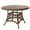 Honey, variant on Jeco Wicker 44" Round Dining Table in Espresso