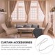 thumbnail image 2 of EeaseMX 100 ganchos de hierro en forma de S para colgar cortinas, accesorios auxiliares, 2 of 7