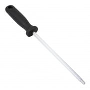 Messermeister 10 Inch Ceramic Rod Sharpening Steel for Kitchen Knives /& Blades