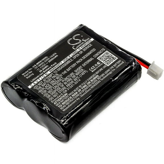Replacement Battery for Marshall Stockwell,Part Number:TF18650-2200-1S3PA,2600mAh