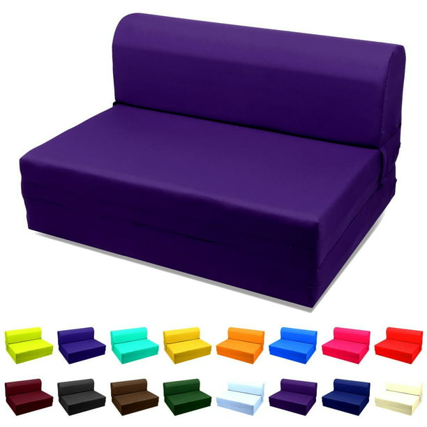 MaGshion Sleeper Chair Folding Foam Bed Sized Twin Size 5x36x70 Inch