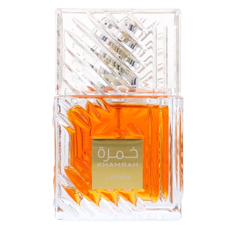Lattafa, Khamrah, 3.4 oz EDP Spray, Aromatic Spicy Fragrance