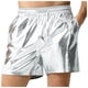 thumbnail image 1 of WILLBEST Pantalones Cortos Deportivos para Hombre, Sexys, Metálicos, Brillantes, con Cordón y Bolsillos., 1 of 5