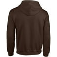 thumbnail image 2 of Gildan Mens Heavy Blend&nbsp;Full Zip Hooded Sweatshirt, L, Forest, 2 of 9