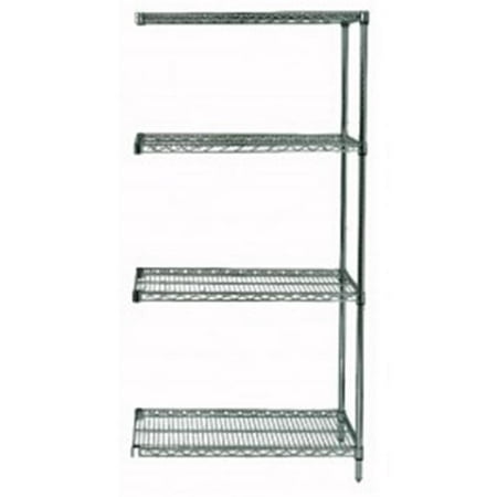 

Wire Shelving Add On Unit With 4 Shelves Proform - 24 x 36 x 74 in.