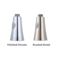 thumbnail image 2 of Kitchen Faucet Spray Head Replacement - G1/2 Standard Connection, 2-Function (Stream & Spray) with Check Valve, Polished Chrome Finish, ABS Construction, Hand-Held Design, Anti-Drip, Easy, 2 of 6