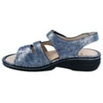 thumbnail image 2 of Finn Comfort Womens Gomera Leather Synthetic Sandals, 2 of 4