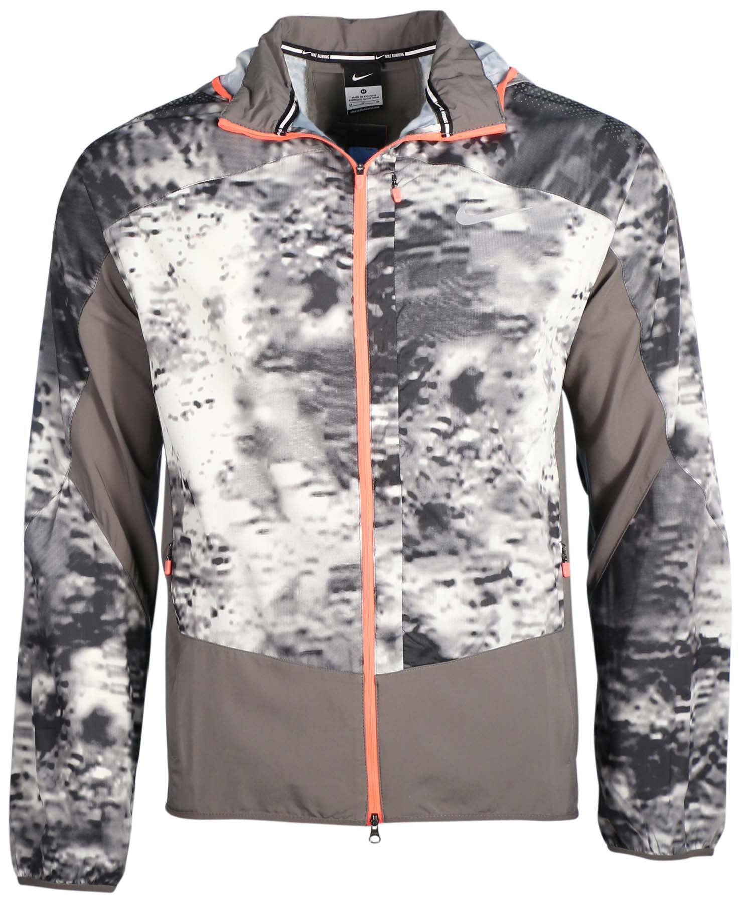 Nike - Nike Men's Packable Printed Trail Kiger Running Jacket - Walmart.com - Walmart.com