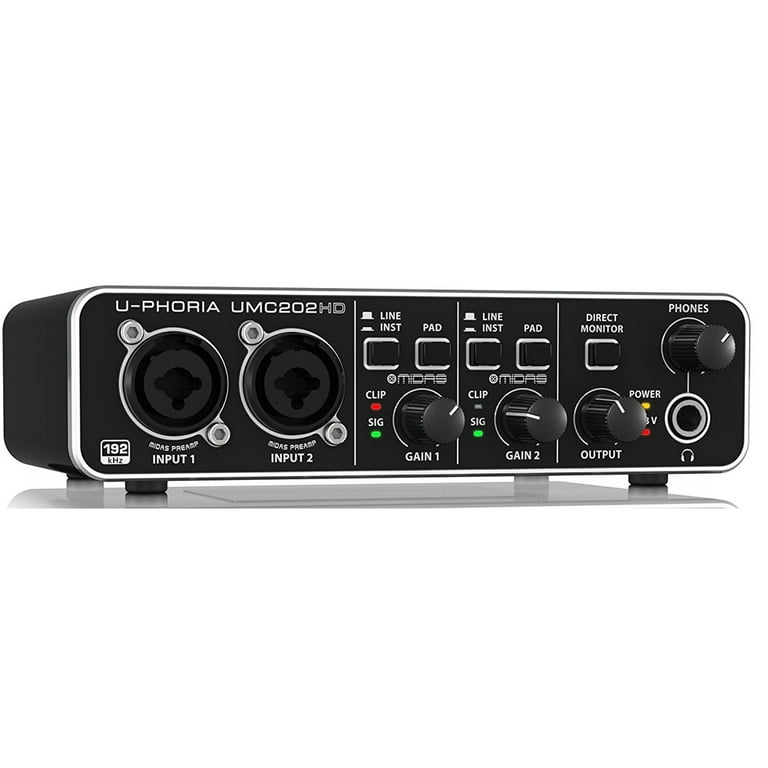 DTM・DAW Behringer U-PHORIA UMC202HD BEHRINGER U-PHORIA UMC202HD Audiophile 2x2 Sound Audio