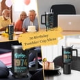 thumbnail image 5 of Happy 41th Birthday Gifts for Men Him, Dad- 41 Years Old Birthday Gifts Idea - Turning 41 Forty-one Birthday Tumbler 40oz（1984 Black） ﻿, 5 of 6