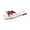 Slipper - Beige, variant on Flat Sandals for Women Trendy Square Open Toe Slip On Slides Glossy Patent Leather Finish with Dainty Bowknot Decor Casual Beach Vacation Footwear Ladies