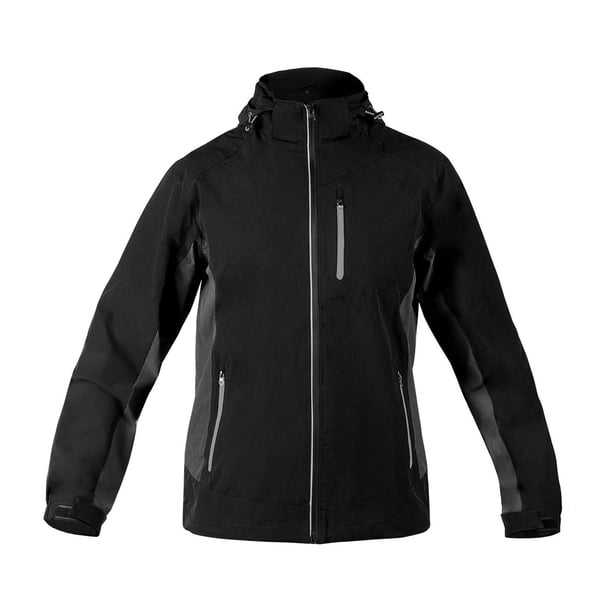 Paquete 20 piezas Chamarra deportiva con capucha removible azul XL P2