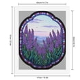 thumbnail image 2 of Paint by Numbers Kit for Adults, Lavender Fields Stained Glass Nature Paint by Numbers, Easy Paint by Numbers Kit for Adults Beginner, DIY Adult Paint by Number Kits on Canvas, 12x16in Home Decor, 2 of 7