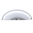 thumbnail image 2 of Cup Pulls Collection 3 in (76 mm) Center-to-Center Polished Chrome Cabinet Cup Pull - 5 Pack, 2 of 2