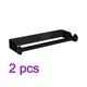 thumbnail image 2 of Soporte de toalla de papel de acero inoxidable Perchero de toalla sin perforaciones Soporte de papel en rollo montado en la pared para baño Cocina Methold  HA001752-02B*2, 2 of 5