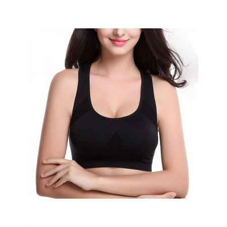

Catlerio Women s Seamless Racerback Sports Bra High Impact Support Yoga Gym Workout Fitness