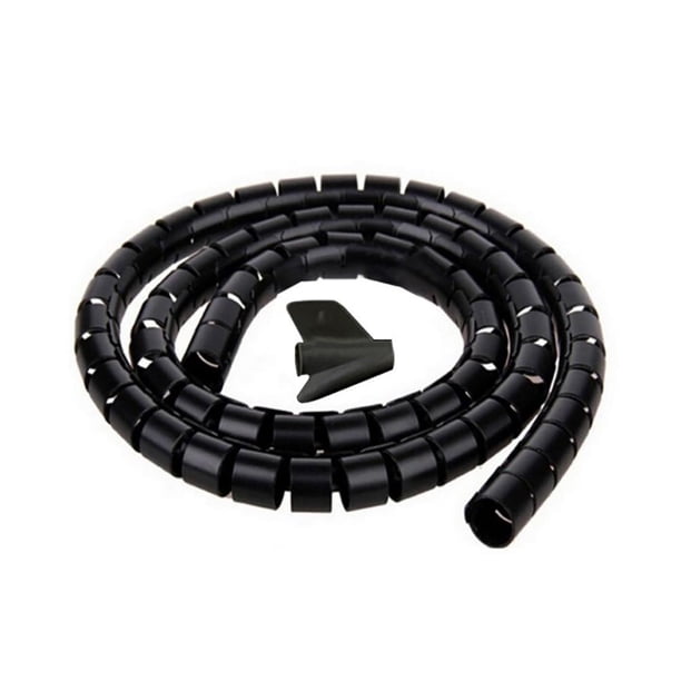 Gestión De Cables Manguito De Cable Flexible Cubierta De Envoltura Organizador Cable Tube Hider Para Oficina En Casa Moyic HA040772-01