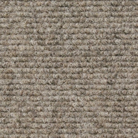 Indoor/Outdoor Carpet with Rubber Marine Backing - Brown 6' x 10' - Several Sizes Available - Carpet Flooring for Patio, Porch, Deck, Boat, Basement or