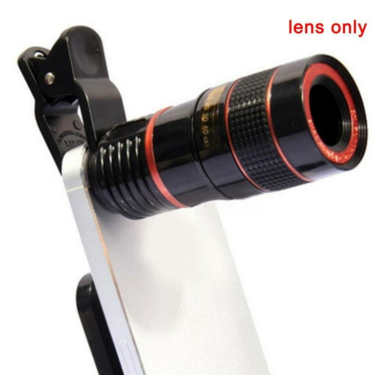 Optical Zoom Lens Telescope Telephoto Clip on For Mobile Phone