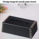 thumbnail image 5 of Woven Tissue Box Leather Elegant Household Napkin Case Sophisticated Premium Scandinavian Style Drawer For Home Car Restaurant Use Deals Of The Day Clearance, 5 of 8