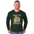 thumbnail image 5 of Woodsy Owl Don't Litter Retro Cartoon Long Sleeve TShirt Men Women Brisco Brands 2X, 5 of 6